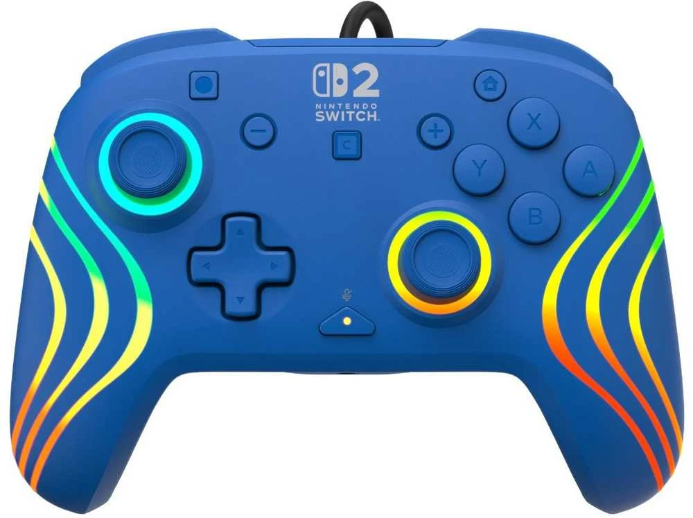Turtle Beach Afterglow Wave laidinis žaidimų pultelis | Mėlynas | Switch 2