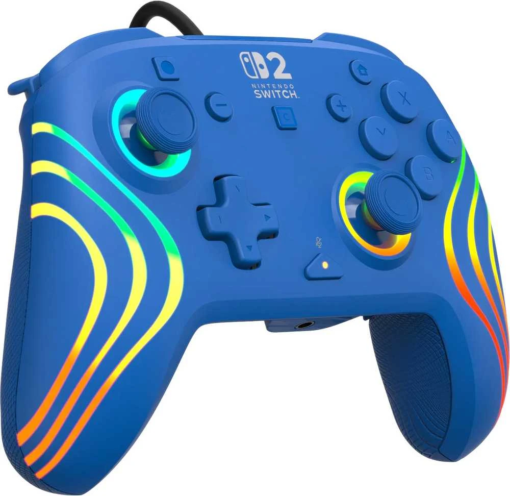 Turtle Beach Afterglow Wave laidinis žaidimų pultelis | Mėlynas | Switch 2