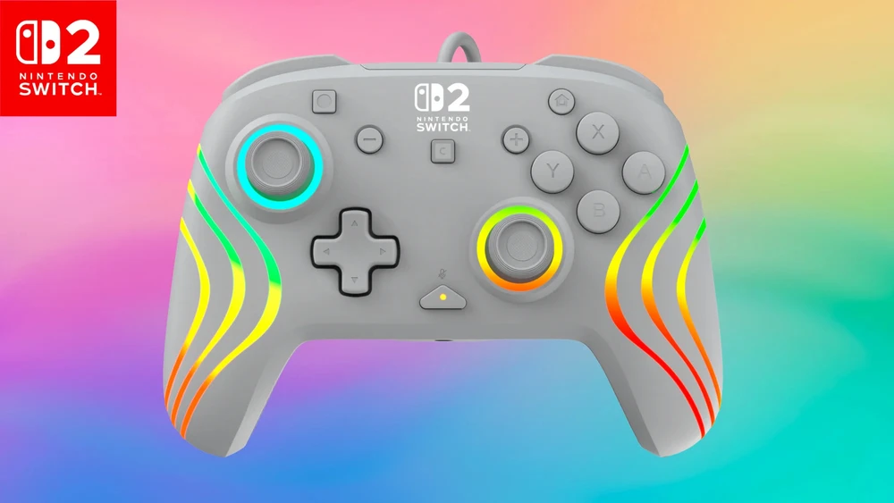 Turtle Beach Afterglow Wave laidinis žaidimų pultelis | Pilkas | Switch 2
