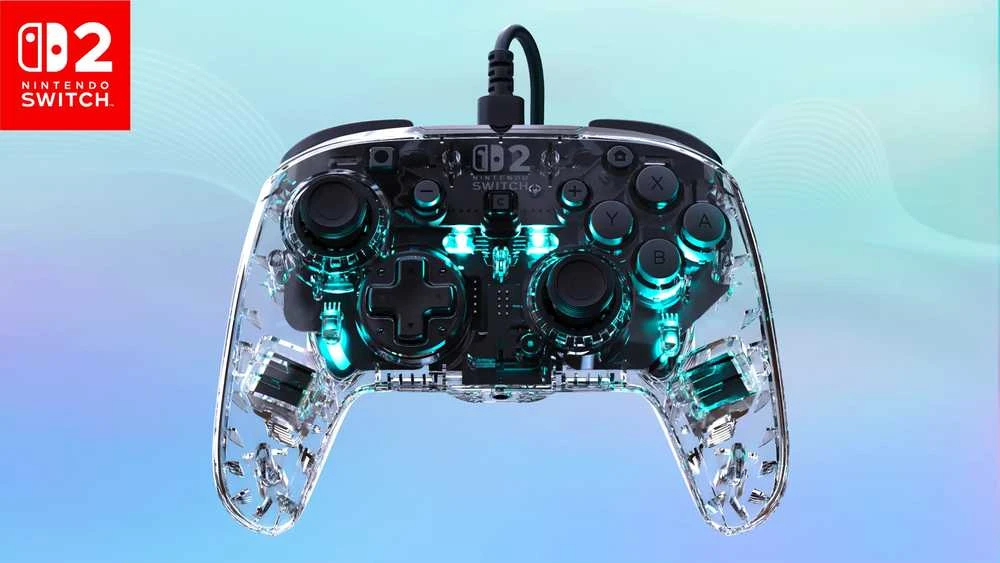Turtle Beach Afterglow laidinis žaidimų pultelis | Skaidrus | Switch 2