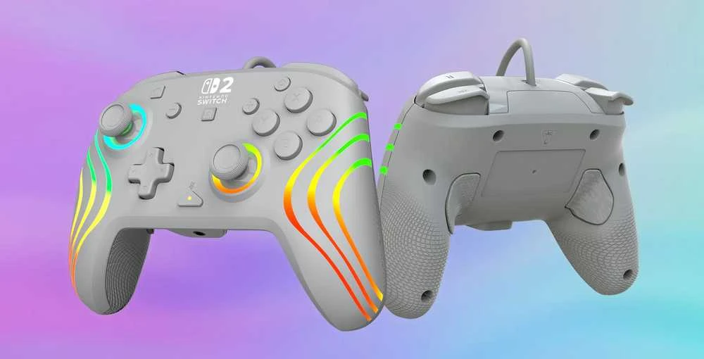 Turtle Beach Afterglow Wave laidinis žaidimų pultelis | Pilkas | Switch 2