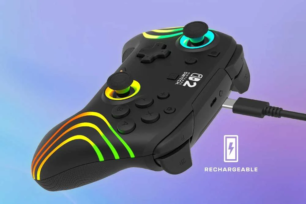 Turtle Beach Afterglow Wave belaidis žaidimų pultelis | Juodas | Switch 2
