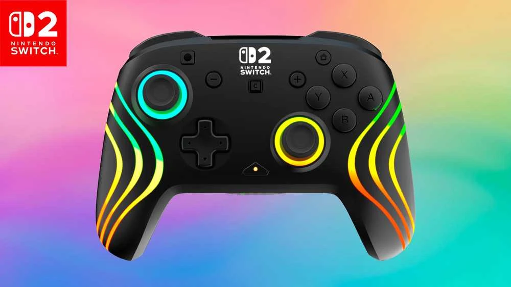 Turtle Beach Afterglow Wave belaidis žaidimų pultelis | Juodas | Switch 2