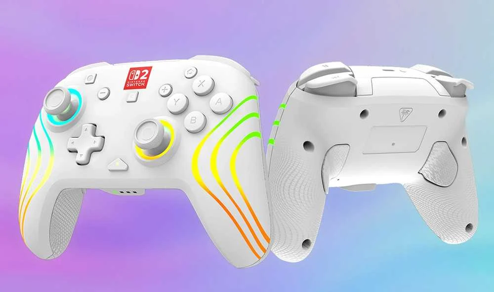 Turtle Beach Afterglow Wave belaidis žaidimų pultelis | Baltas | Switch 2