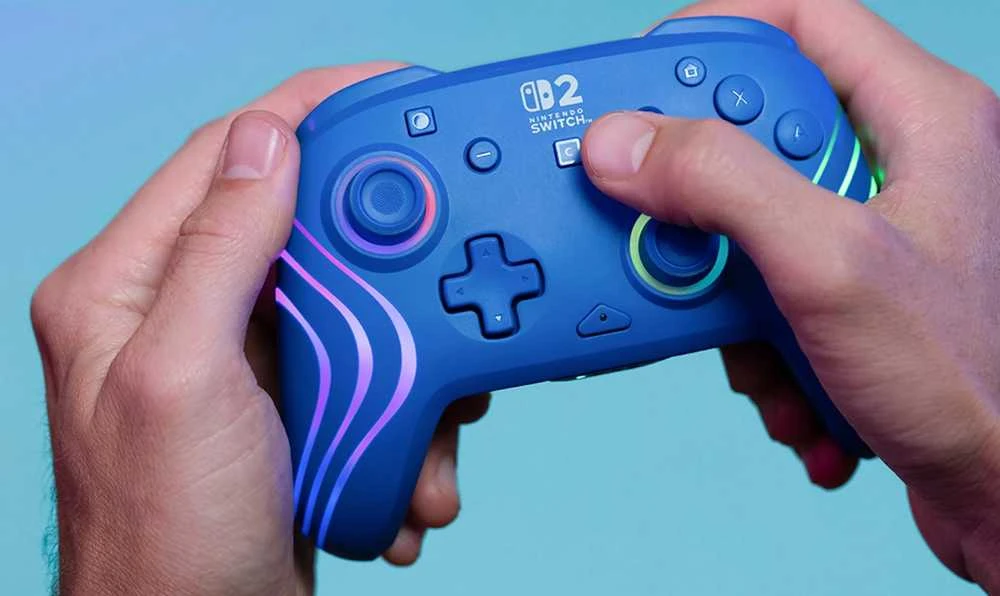 Turtle Beach Afterglow Wave belaidis žaidimų pultelis | Mėlynas | Switch 2
