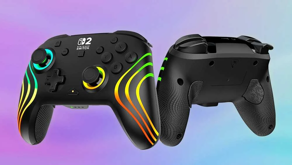 Turtle Beach Afterglow Wave belaidis žaidimų pultelis | Juodas | Switch 2
