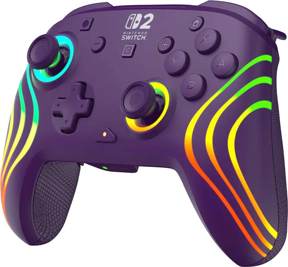 Turtle Beach Afterglow Wave belaidis žaidimų pultelis | Violetinė | Switch 2