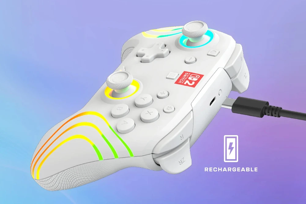 Turtle Beach Afterglow Wave belaidis žaidimų pultelis | Baltas | Switch 2