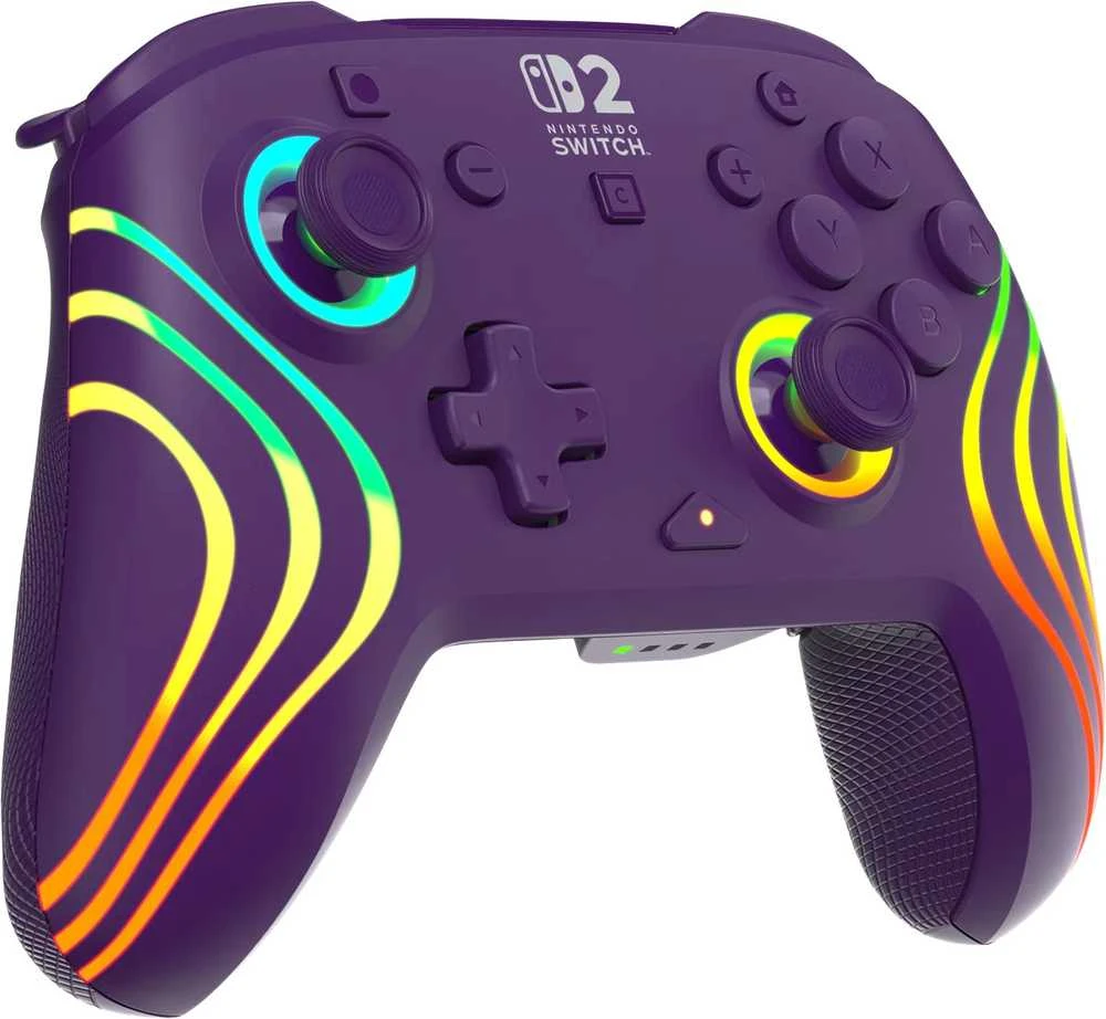 Turtle Beach Afterglow Wave belaidis žaidimų pultelis | Violetinė | Switch 2