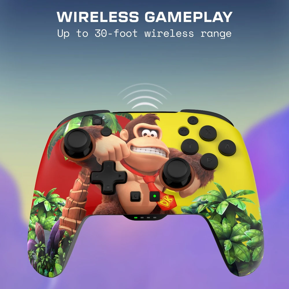 Turtle Beach wireless controller Rematch Nintendo Switch 2, Donkey Kong Jungle