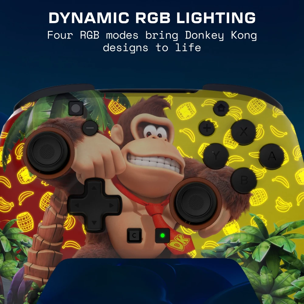Turtle Beach wireless controller Rematch Nintendo Switch 2, Donkey Kong Jungle