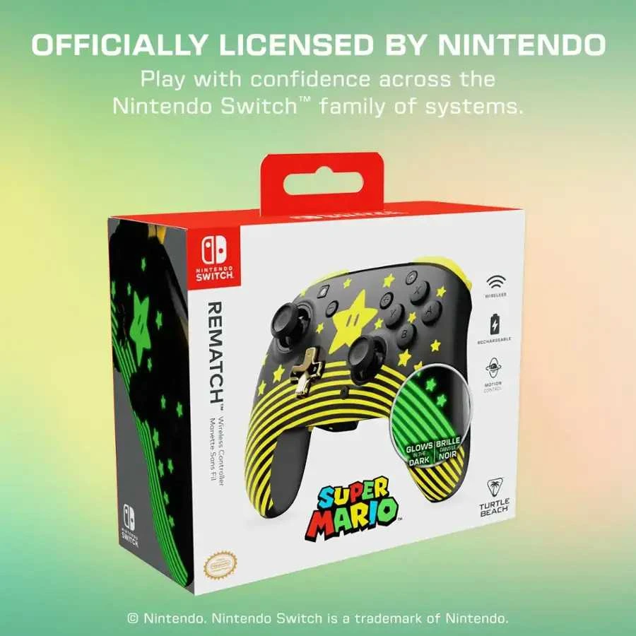 „Turtle Beach“ atnaujinimas „Super Mario Star Nintendo“