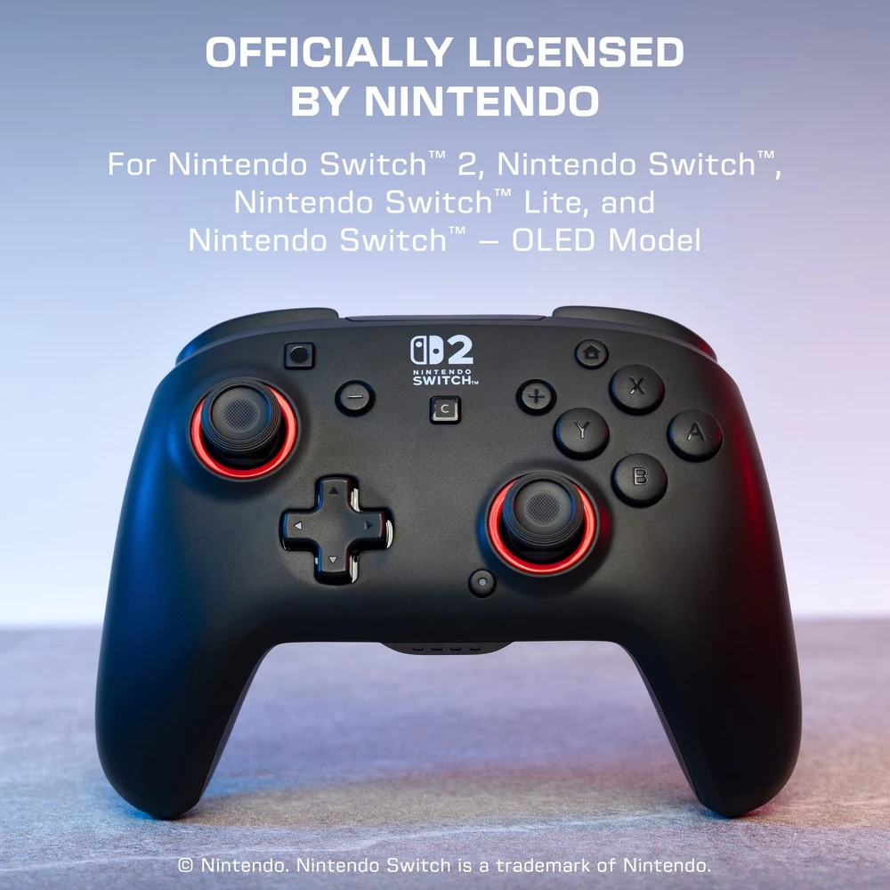 Turtle Beach wireless controller Rematch Nintendo Switch 2, juodas