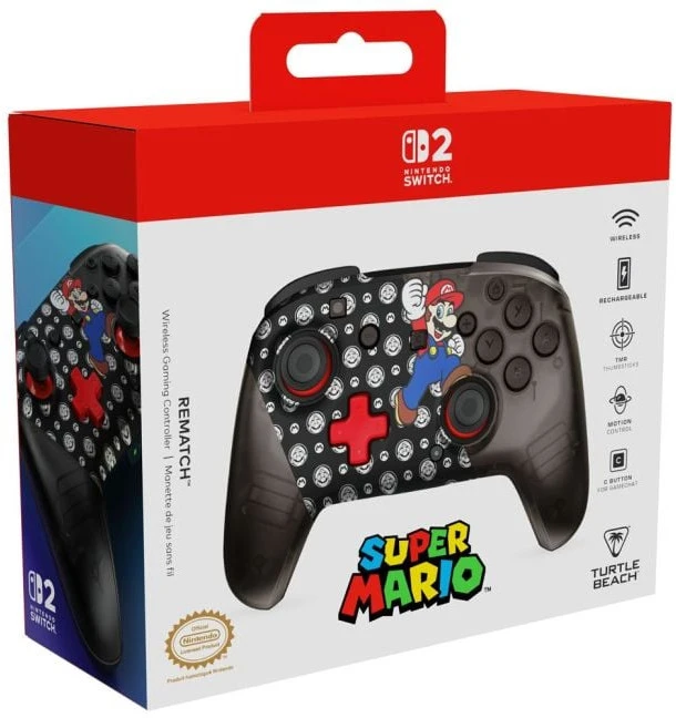 „Turtle Beach Rematch“: „Super Mario Jump“ žaidimas | „Switch 2“