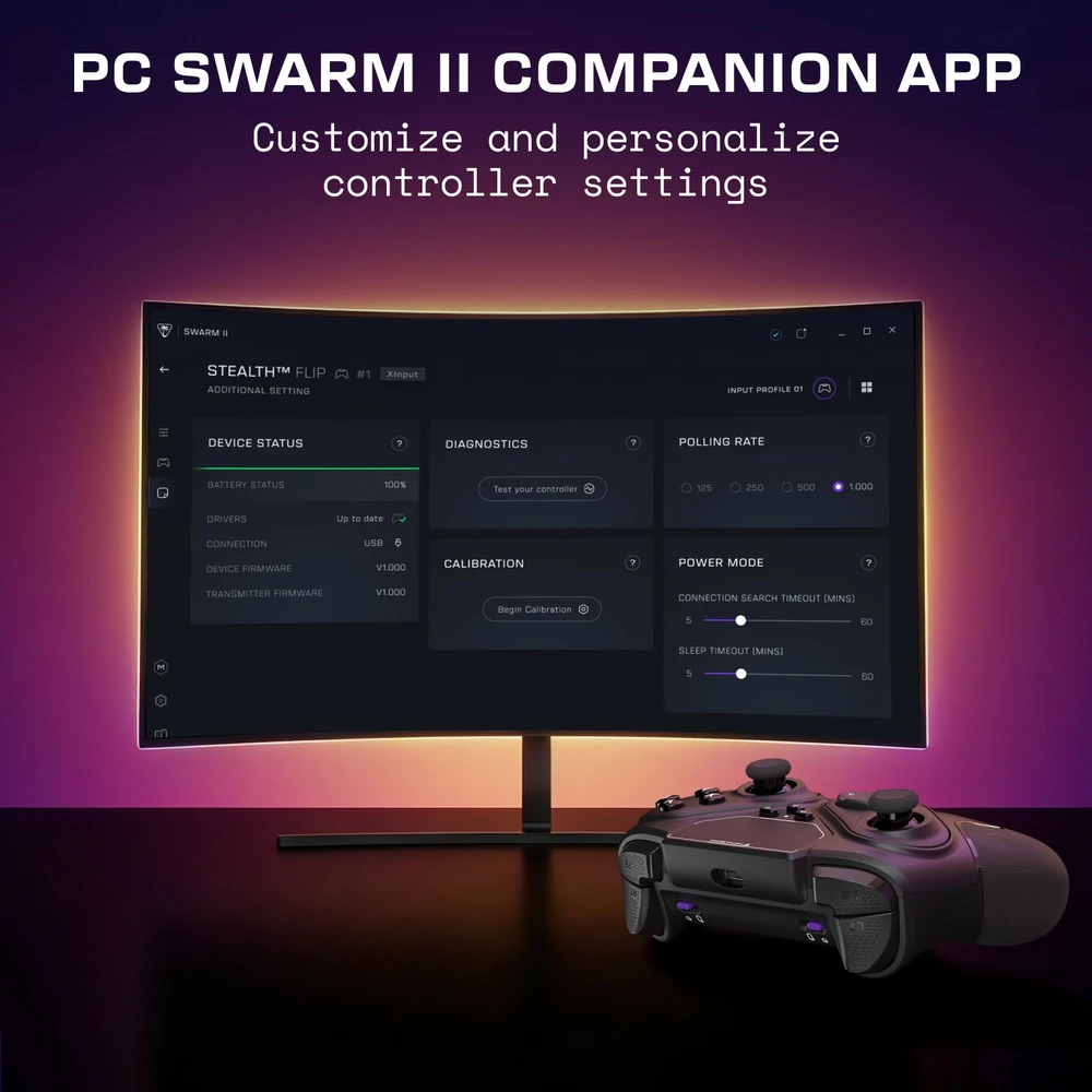 Turtle Beach wireless controller Stealth Flip PC