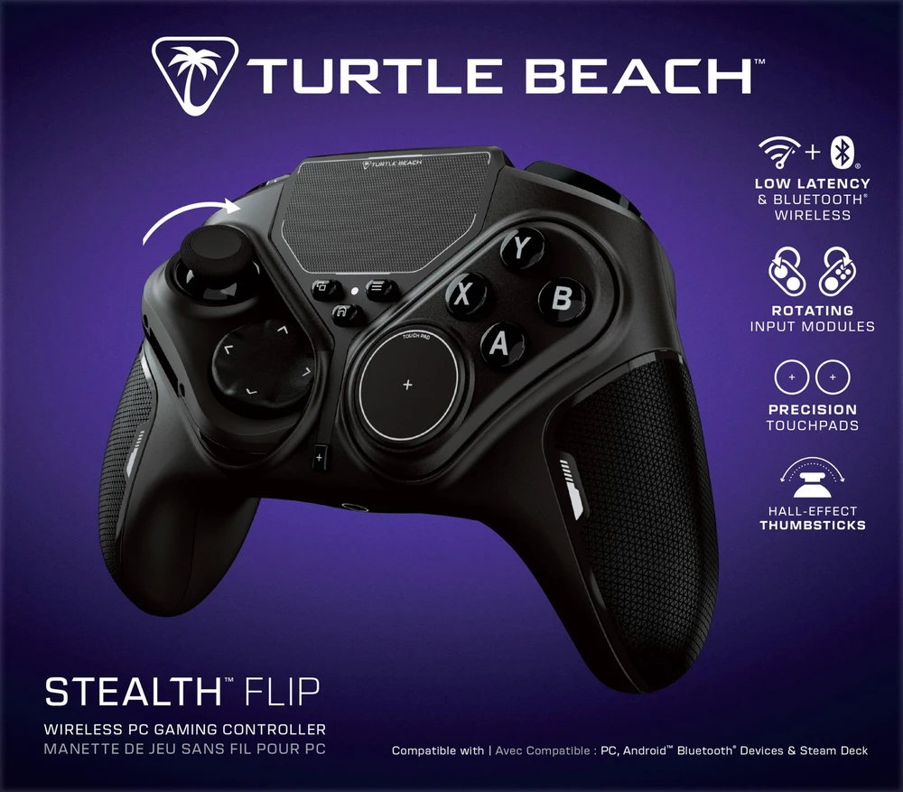 Turtle Beach wireless controller Stealth Flip PC
