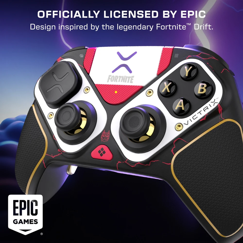 Turtle Beach wireless controller Victrix Pro BFG Reloaded PC Fortnite Drift