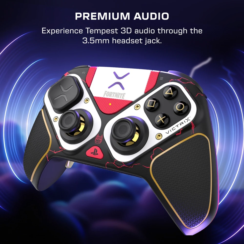Turtle Beach wireless controller Victrix Pro BFG Reloaded PlayStation Fortnite Drift