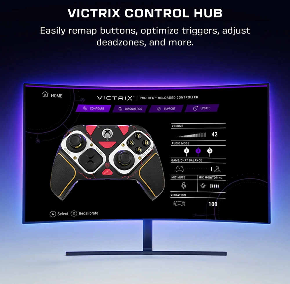 Turtle Beach wireless controller Victrix Pro BFG Reloaded XBOX Fortnite Drift