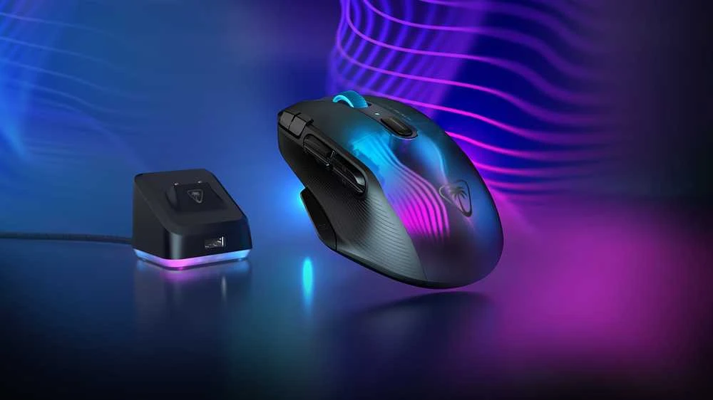 Turtle Beach Kone XP Air Belaidė RGB Žaidimų Pelė| Juoda