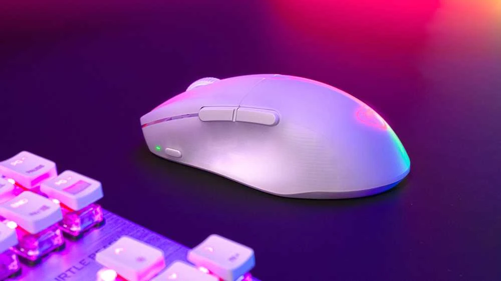 Turtle Beach Pure Air RGB balta belaidė pelė | 26000 DPI