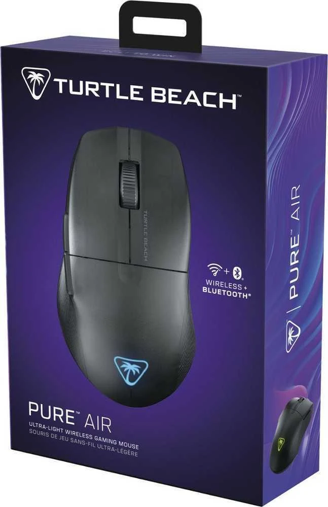 Turtle Beach Pure Air RGB juoda belaidė pelė | 26000 DPI