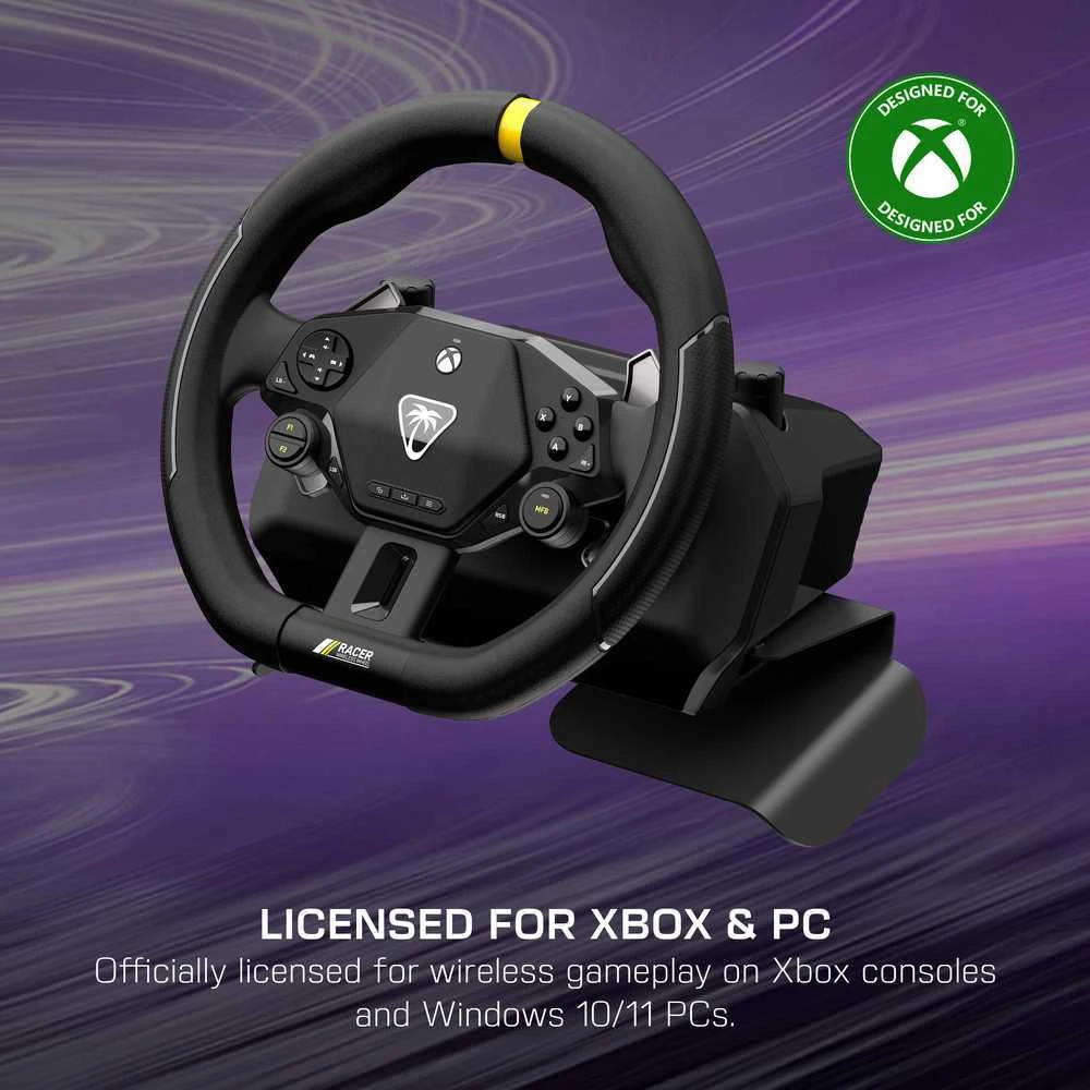 Turtle Beach „Racer“ belaidis lenktyninis vairas | XBOX | PC