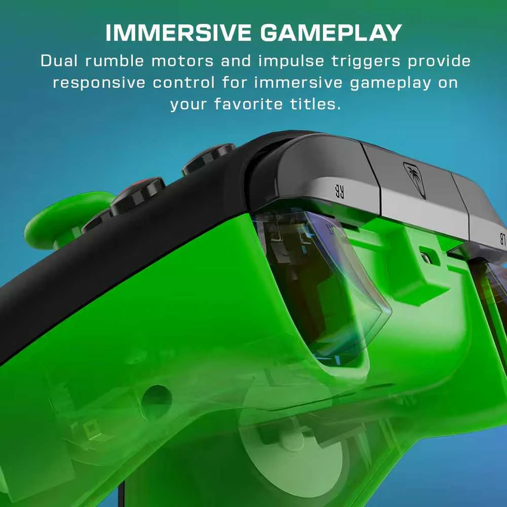 Turtle Beach Rematch Core Laidinis Žaidimų Pultelis | Juoda/Žalia | XBOX