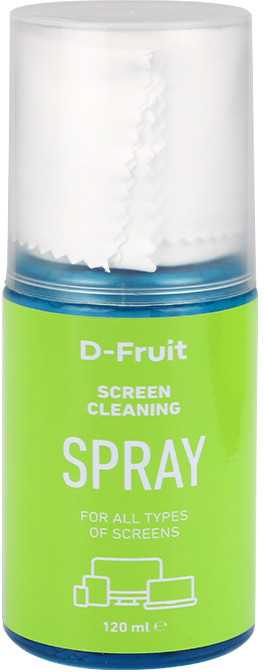 Valiklis D-Fruit ekrano valymo rinkinys DF112 120ml