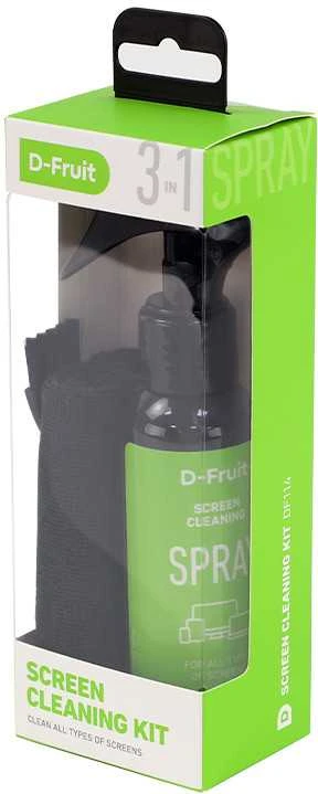 Valiklis D-Fruit ekrano valymo rinkinys DF114 100ml