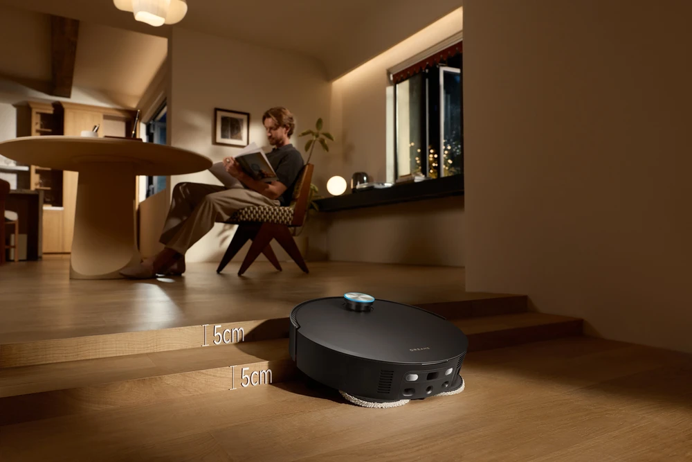 Dulkių siurblys - robotas Dreame X60 Pro Ultra Complete, juodas