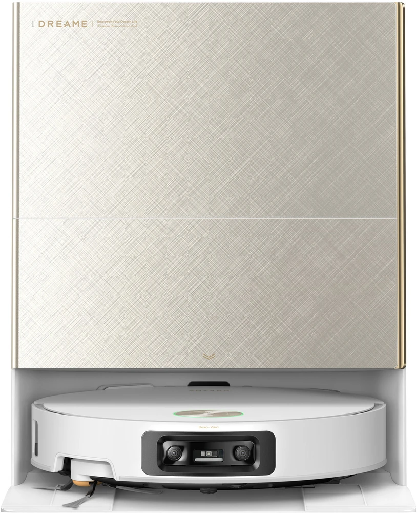 Robotas dulkių siurblys Dreame X60 Ultra, baltas RLX86DE-WHT