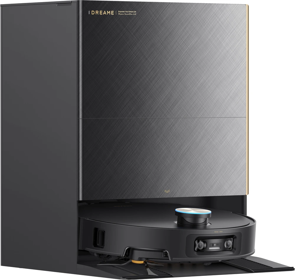 Dulkių siurblys - robotas Dreame X60 Ultra, juodos spalvos  RLX86DE