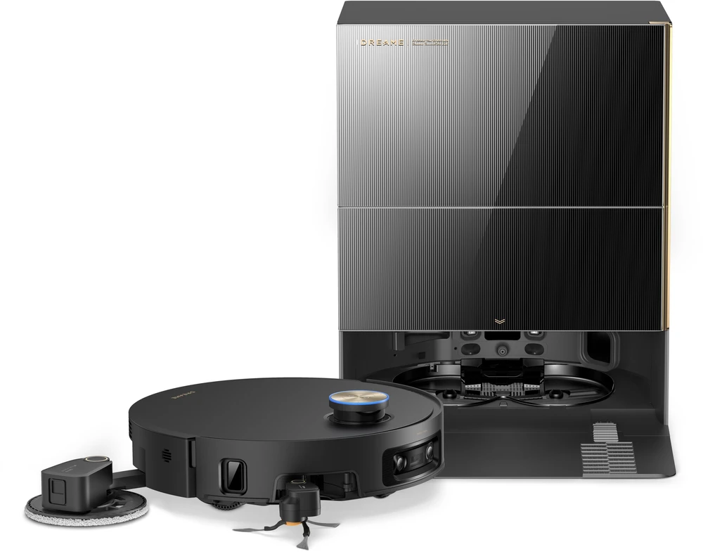 Dulkių siurblys - robotas Dreame X60 Pro Ultra Complete, juodas