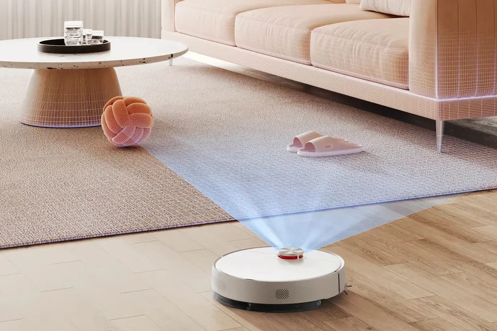 Dulkių siurblys - robotas Xiaomi S40 EU, baltos spalvos