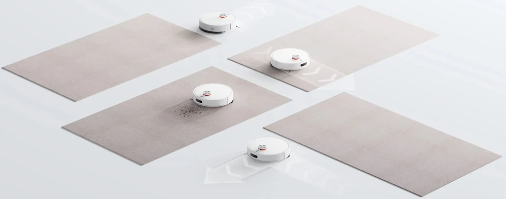 Dulkių siurblys - robotas Xiaomi S40 EU, baltos spalvos