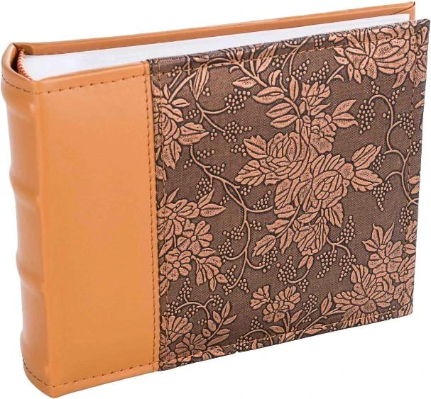 Nuotraukų rėmelis Victoria Collection Albumas B 10x15/100M Flower-2, bronza
