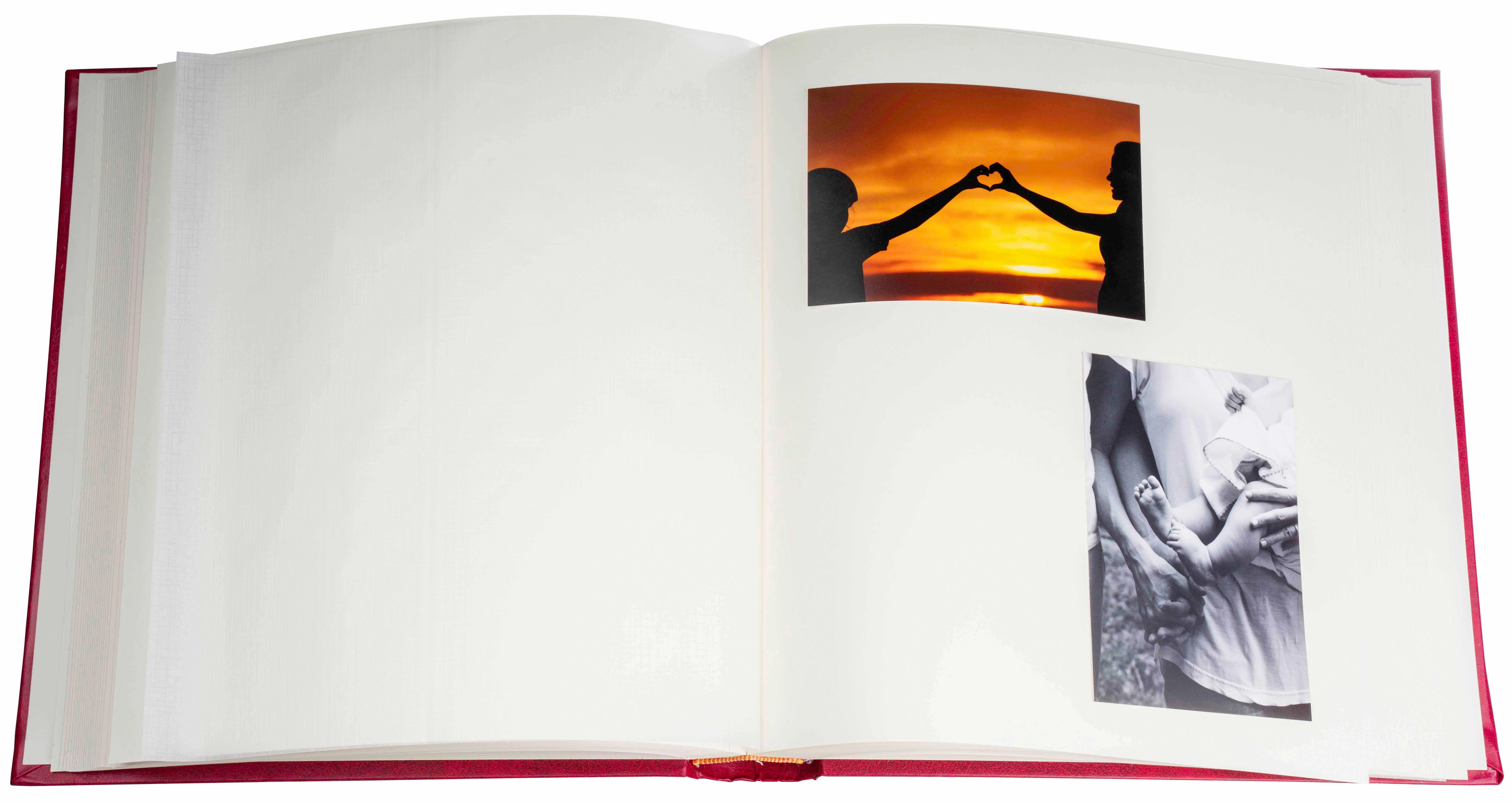 Nuotraukų rėmelis Victoria Collection Albumas B60PG Classic Kreminis, raudonas