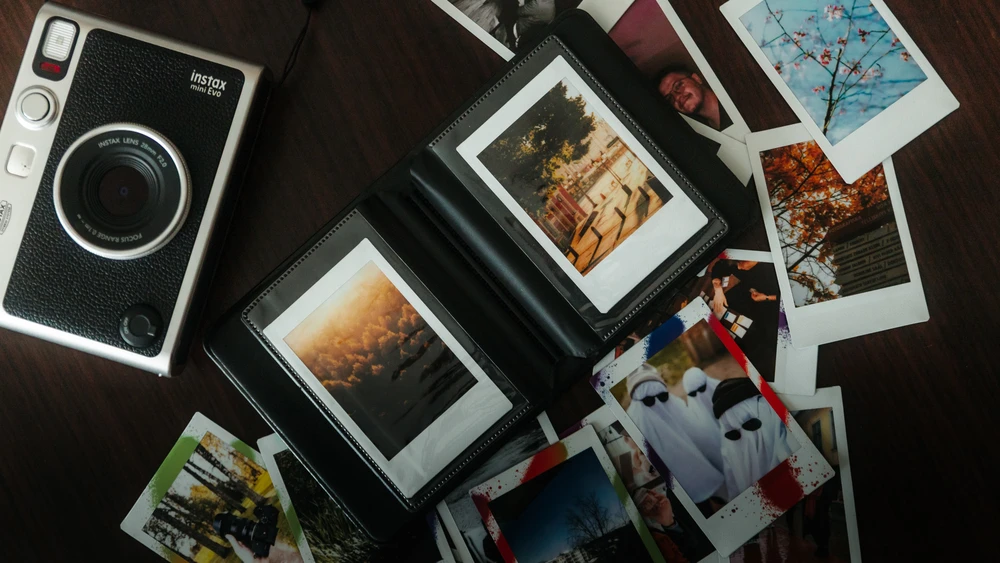 Nuotraukų rėmelis Victoria Collection Albumas „Insta mini 36“, šviesiai mėlynas