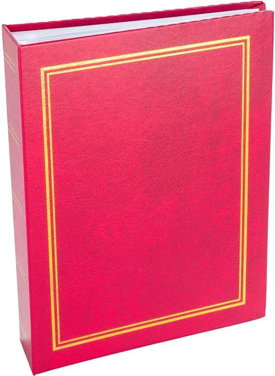 Nuotraukų rėmelis Victoria Collection Albumas MM 10x15/200 Classic, raudonas