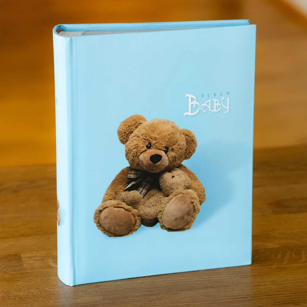 Nuotraukų rėmelis Victoria Collection Albumas B 10x15/200M Baby 2, mėlynas