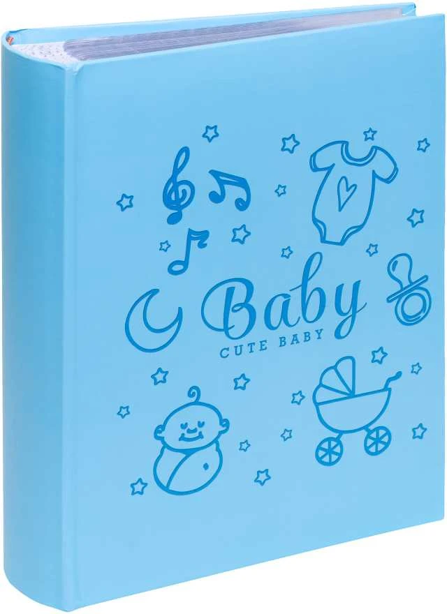 Nuotraukų rėmelis Victoria Collection Albumas B 10x15/300M-2 Baby 4, mėlynas