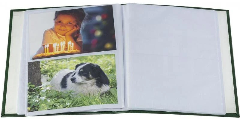 Nuotraukų rėmelis Victoria Collection Albumas MM 10x15/72 Classic, žalias