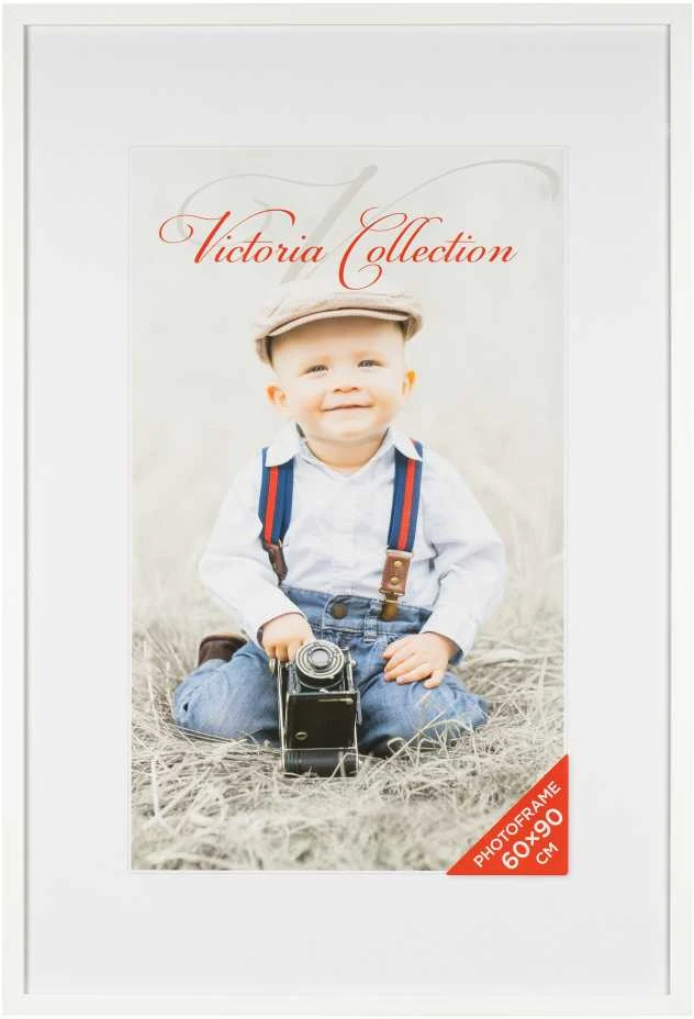 Victoria Collection Cubo nuotraukų rėmelis 60x90, baltas (VF2274)
