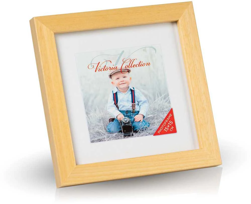 Victoria Collection Cubo nuotraukų rėmelis 15x15, natūralus (VF2276)