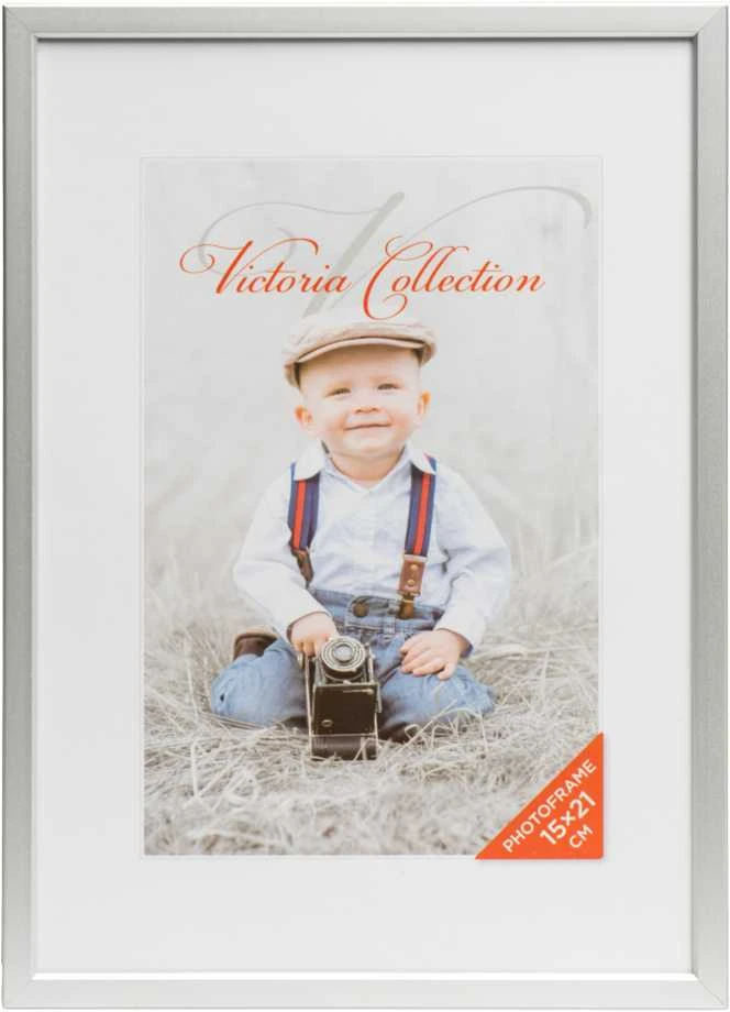 Victoria Collection Nuotraukų rėmelis Aliuminis 15x21, pilkas