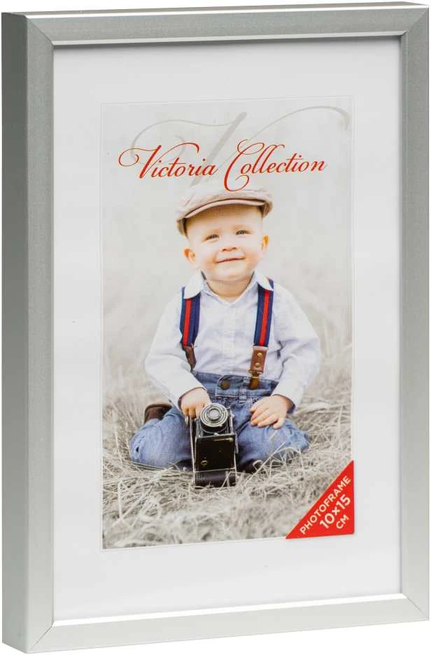 Victoria Collection Nuotraukų rėmelis Aliuminis 10x15, pilkas