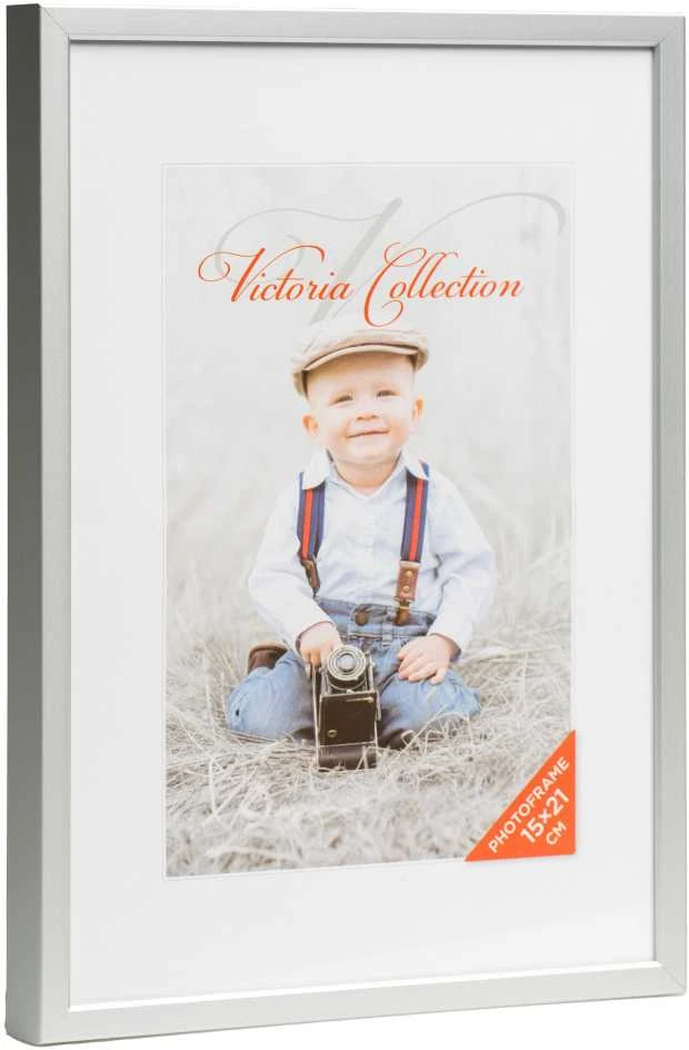 Victoria Collection Nuotraukų rėmelis Aliuminis 15x21, pilkas
