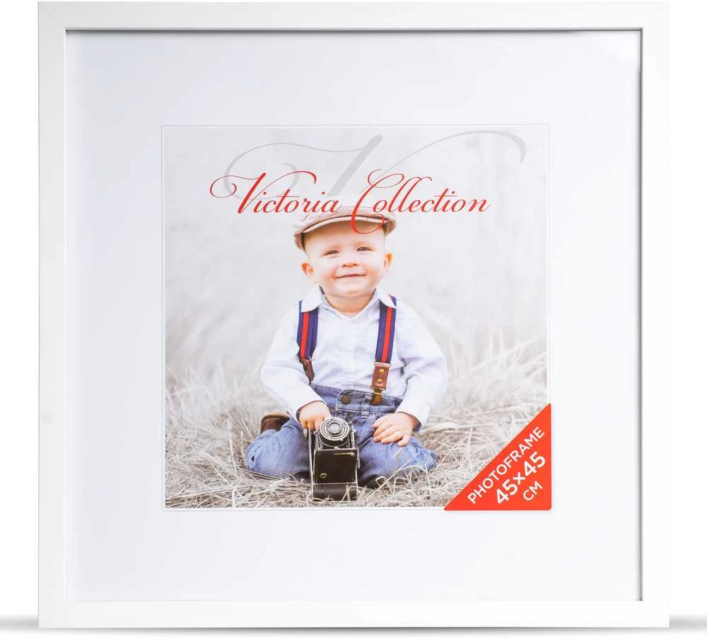 Victoria Collection Nuotraukų rėmelis Cubo 45x45, baltas (VF2274)