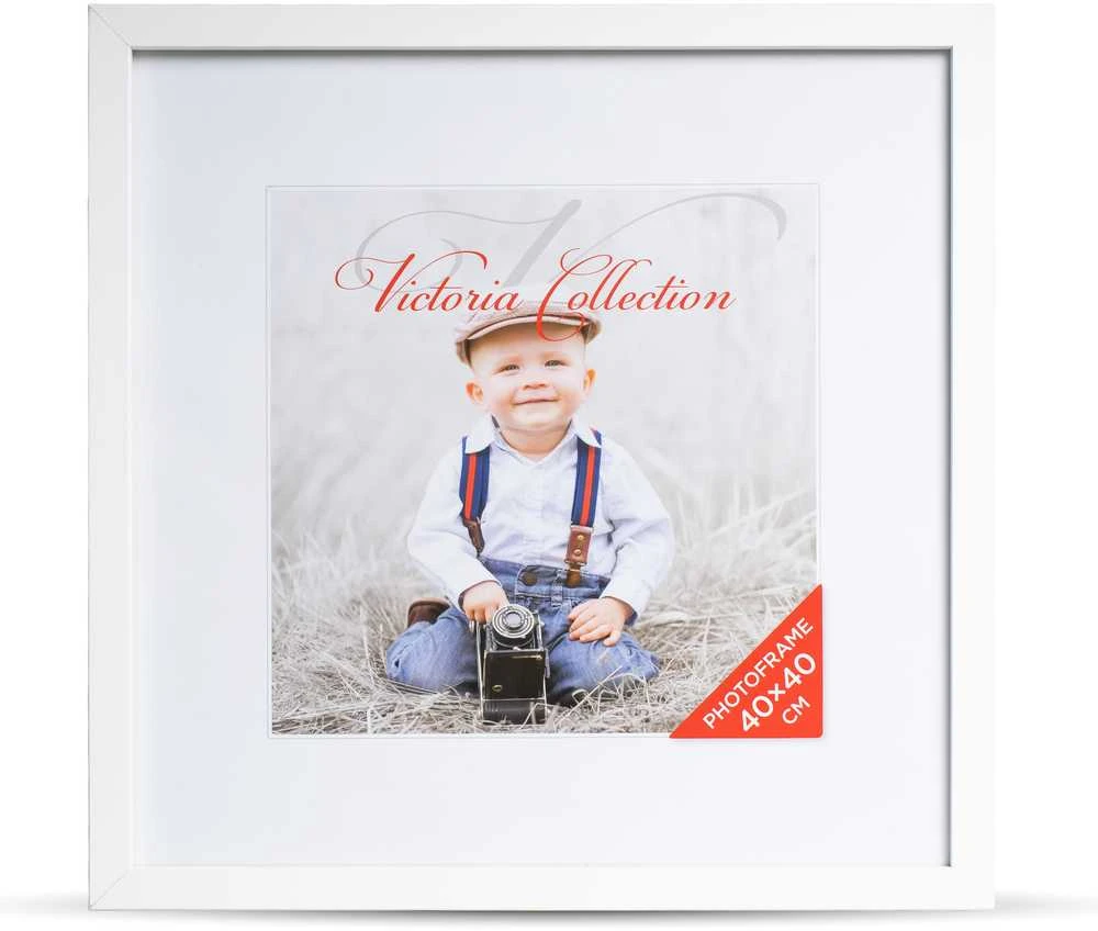 Victoria Collection Nuotraukų rėmelis Cubo 40x40, baltas (VF2274)